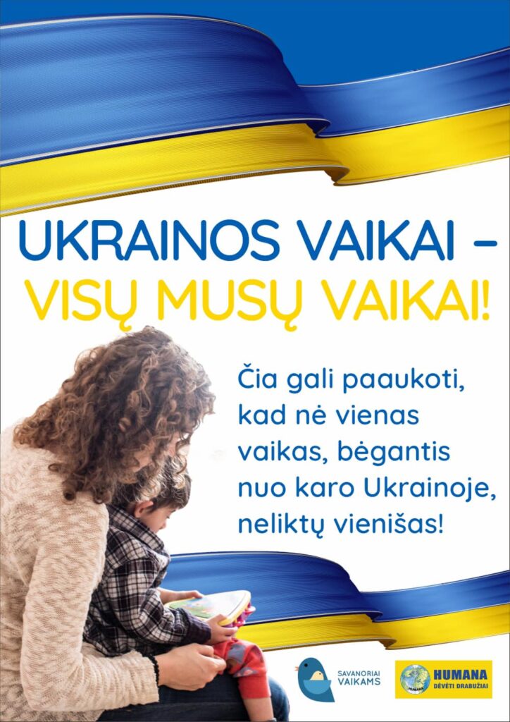 KAD NĖ VIENAS VAIKAS NELIKTŲ VIENIŠAS!